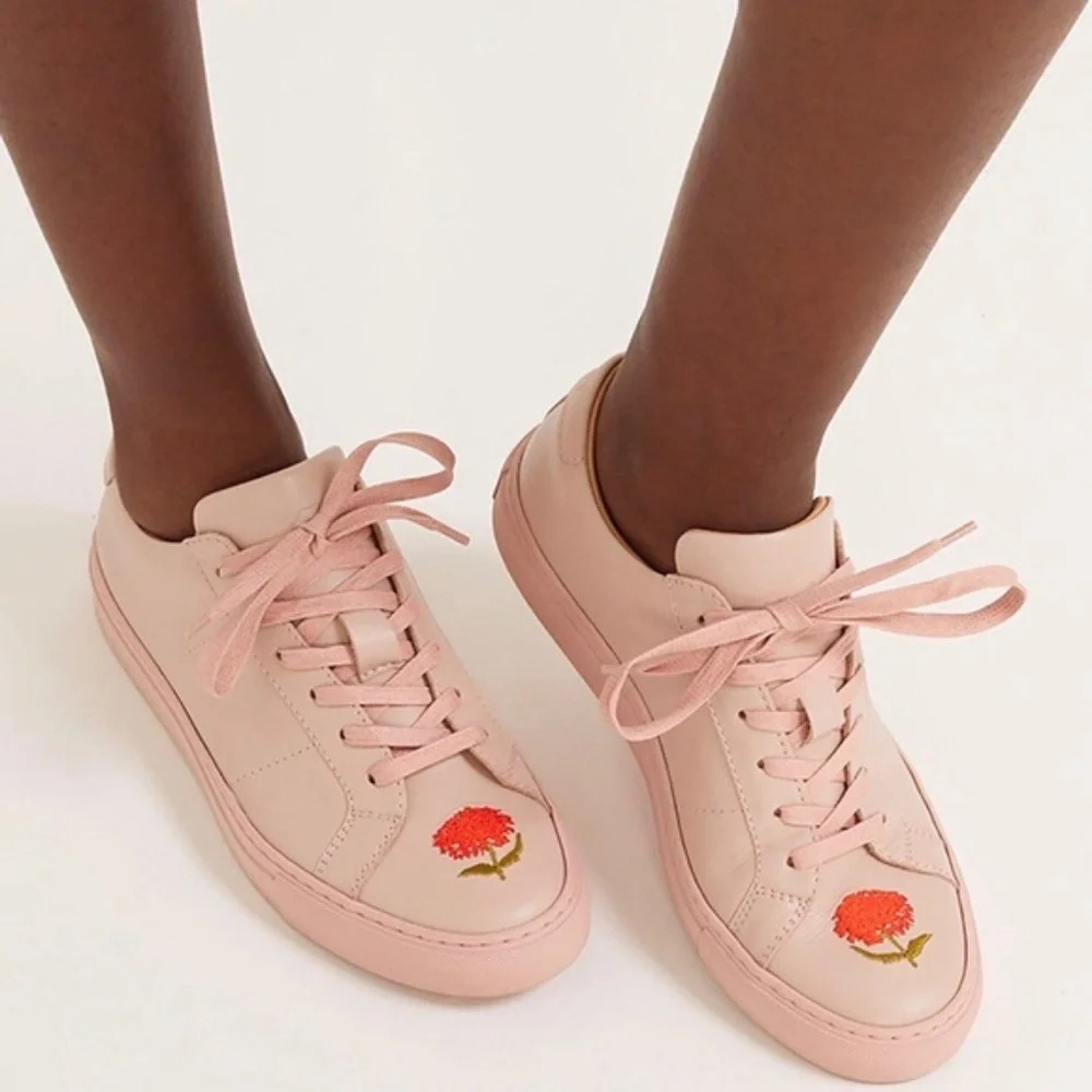 Greats x Cynthia Rowley Pink‎ Royale Sneakers